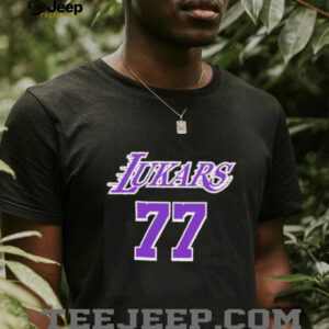 Lukars 77 Luka Doncic Los Angeles Lakers shirt