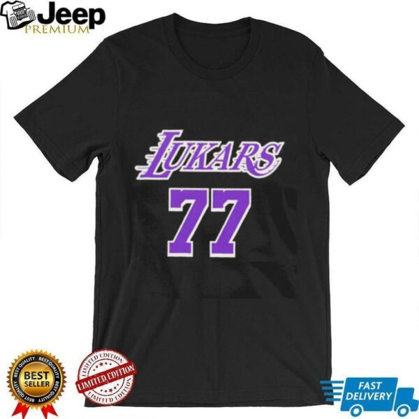 Lukars 77 Luka Doncic Los Angeles Lakers shirt