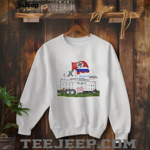 MAGA White House X Nazi Facebook Amazon shirt