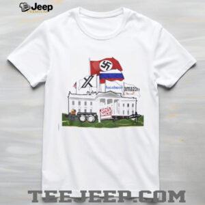 MAGA White House X Nazi Facebook Amazon shirt4