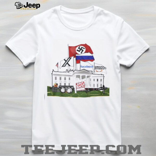 MAGA White House X Nazi Facebook Amazon shirt