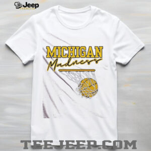 MICHIGAN Madness basketball shirt4