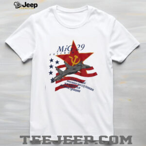 MIG fulcrum 29 flag shirt
