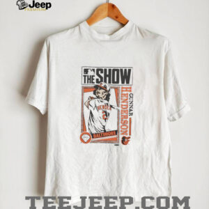 MLB The Show Baltimore Orioles Gunnar Henderson shirt
