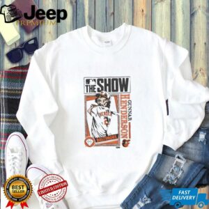 MLB The Show Baltimore Orioles Gunnar Henderson shirt2