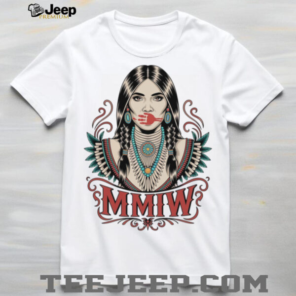 MMIW Missing & Murdered Indigenous Women Awareness Red Hand Long Sleeve T Shirt