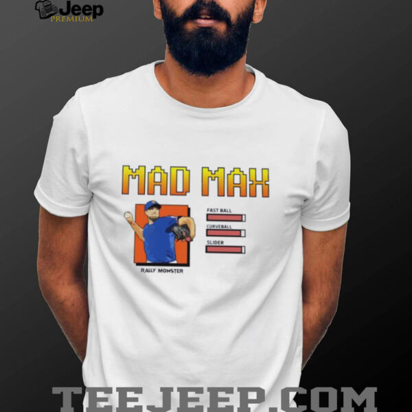Mad Max Rally Monster fastball curveball slider New York Mets shirt