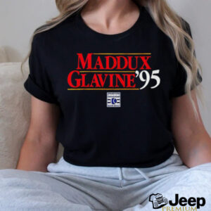 Maddux Glavine ’95 National Baseball Hall Of Fame shirt