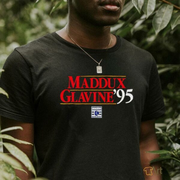 Maddux Glavine ’95 National Baseball Hall Of Fame shirt