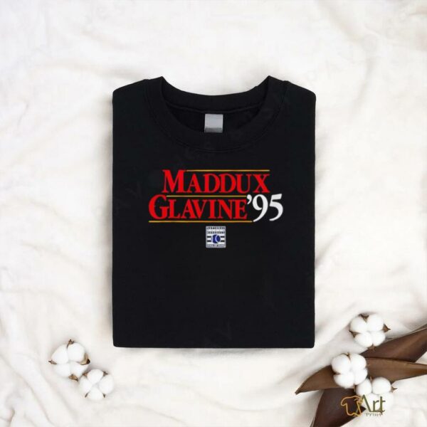 Maddux Glavine ’95 National Baseball Hall Of Fame shirt