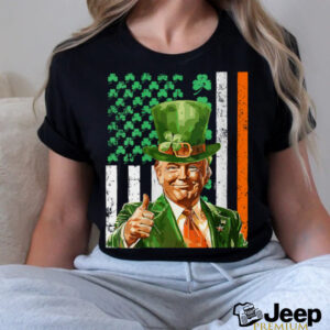 Make St Patricks Day Great Again Funny Trump T Shirt