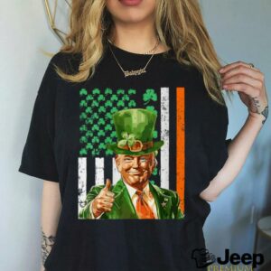 Make St Patricks Day Great Again Funny Trump T Shirt