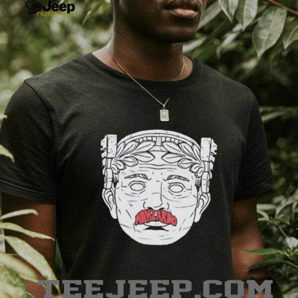 Manzarro Guardian Mustache unisex t shirt
