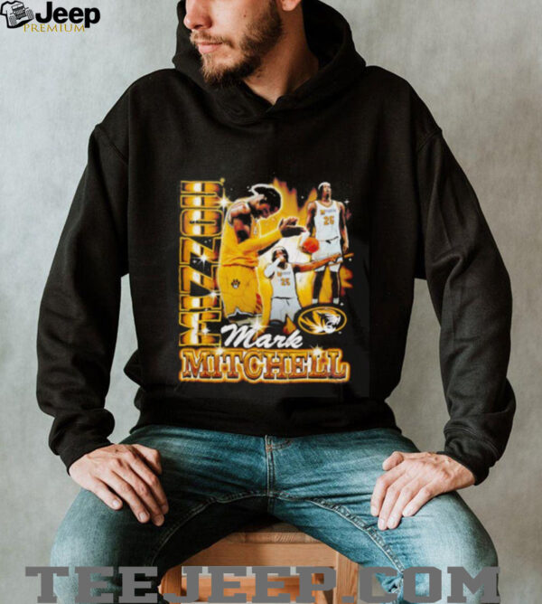 Mark Mitchell Mizzou Tigers 90s graphic shirt
