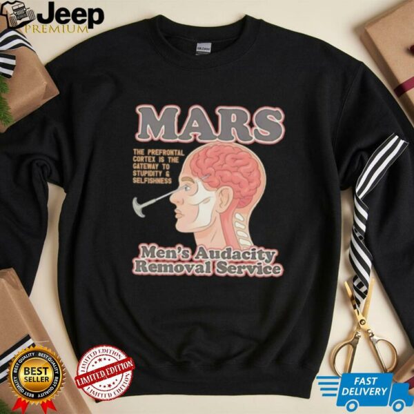 Mars men’s audacity removal service the prefrontal shirt