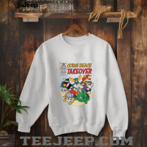 Marvel Corgi beach takeover 2025 shirt3
