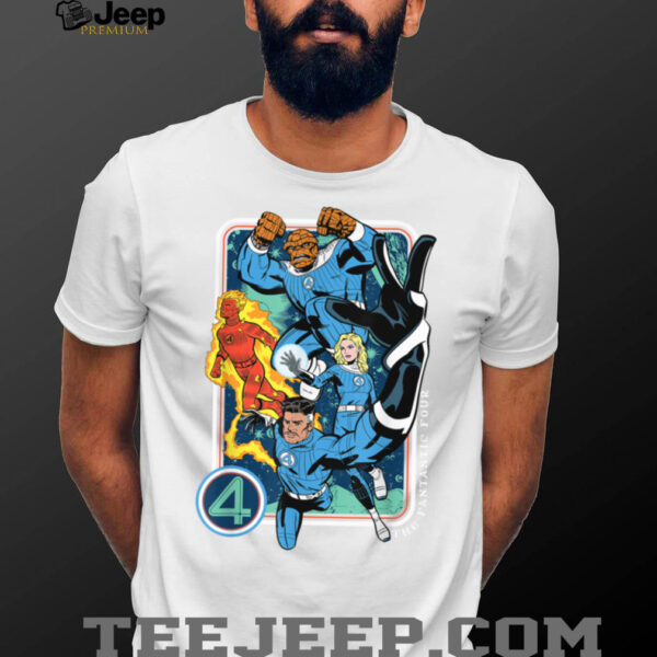 Marvel The Fantastic Four_ First Steps Epic Group Poster T Shirt