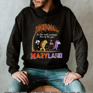 Maryland Sports Teams Mascot Abbey Road It’s The Most Wonderful Time Of The Year Shirt