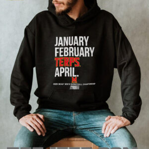 Maryland Terrapins basketball January February Terps April 2025 NCAA Mens basketball Champions shirt2