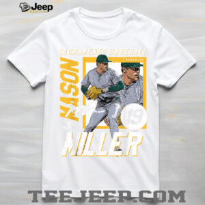 Mason Miller _ Oakland MLB Baseball Players_ MLBMMI204M T Shirt