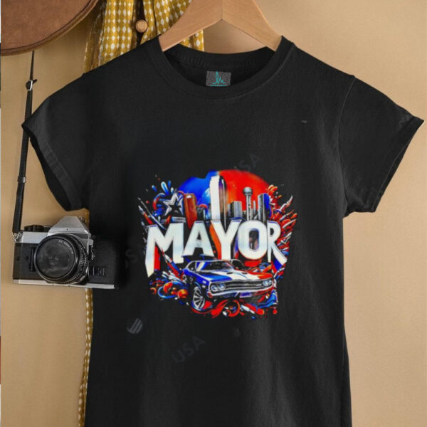 Mayor car Men And Women Custom Printed shirt