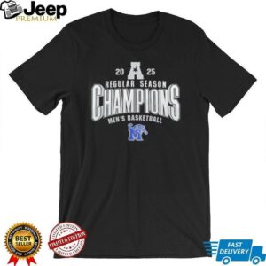 Memphis Tigers Men’s Basketball AAC Champs 2025 Regular shirt