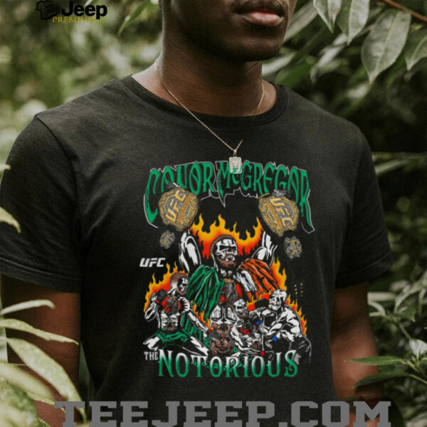 Men’s Black Conor McGregor Double Champ T Shirt