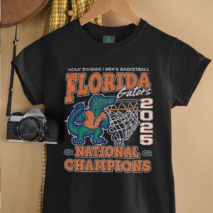 Men’s Florida 2025 Men’s March Madness National Champions Hoop shirt