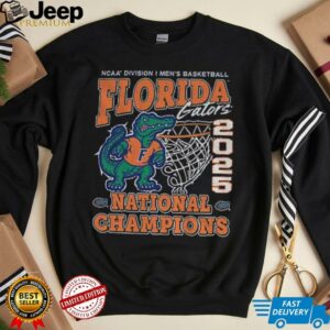 Men’s Florida 2025 Men’s March Madness National Champions Hoop shirt