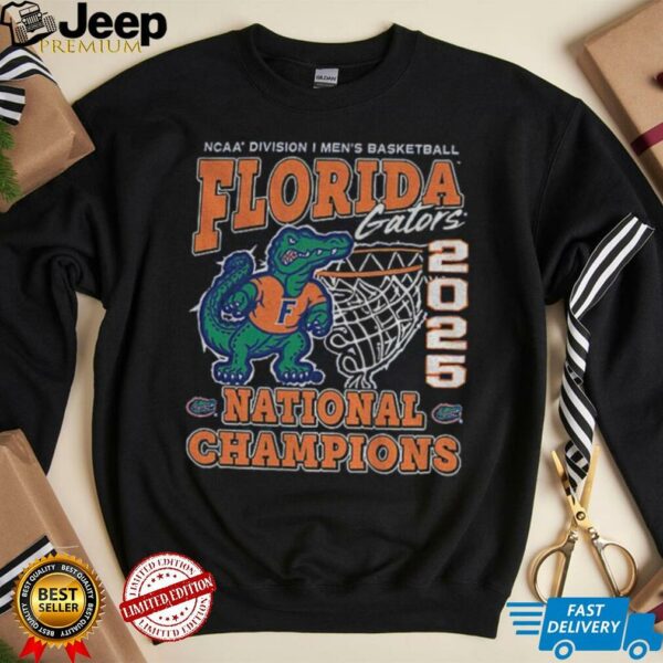 Men’s Florida 2025 Men’s March Madness National Champions Hoop shirt