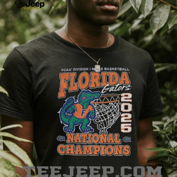 Men’s Florida 2025 Men’s March Madness National Champions Hoop shirt