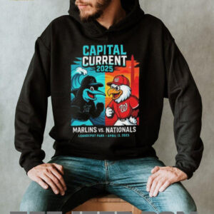 Miami Marlins vs Washington Nationals Capital Current 2025 Loandepot Park shirt1