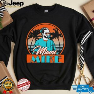 Miami Mike T Shirt for Miami Football Fans shirt