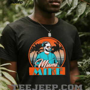 Miami Mike T Shirt for Miami Football Fans shirt3