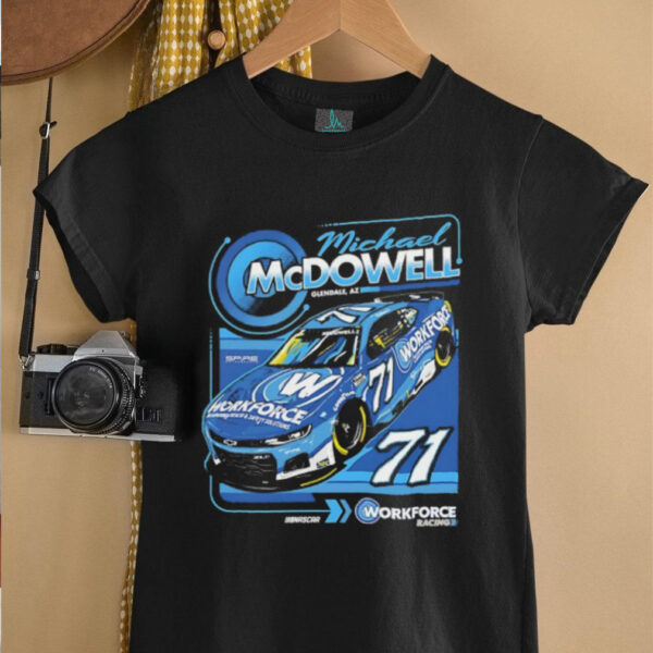 Michael McDowell No 71 Chevrolet ZL1 for Spire Motorsports shirt