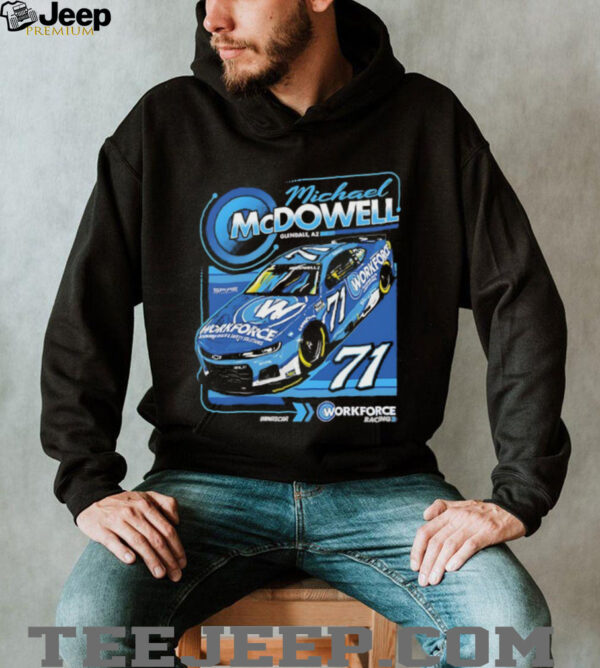 Michael McDowell No 71 Chevrolet ZL1 for Spire Motorsports shirt