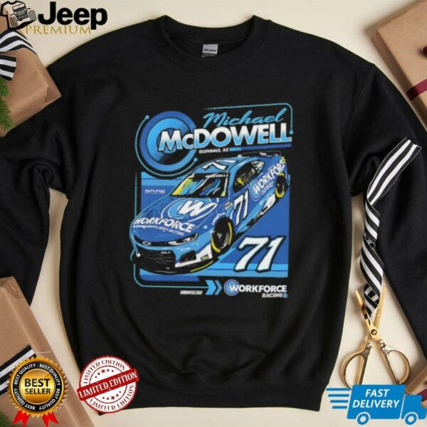 Michael McDowell No 71 Chevrolet ZL1 for Spire Motorsports shirt