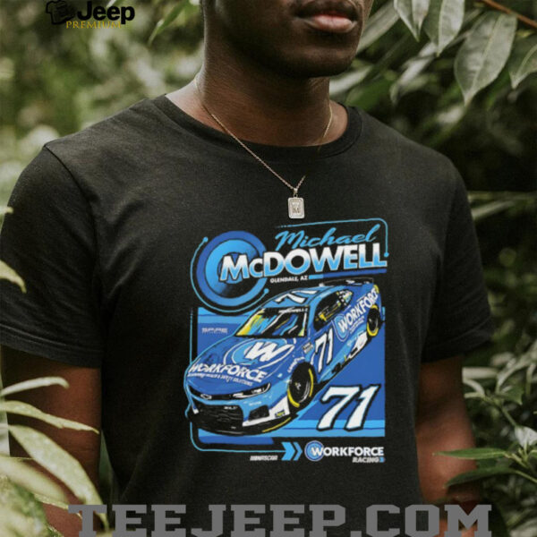 Michael McDowell No 71 Chevrolet ZL1 for Spire Motorsports shirt