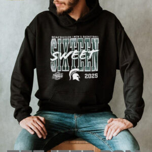 Michigan State Spartans 2025 NCAA Mens Basketball Tournament March Madness Sweet 16 shirt2