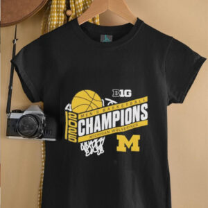 Michigan Wolverines 2025 Big Ten Men’s Basketball Tournament Champions shirt