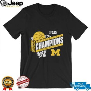 Michigan Wolverines 2025 Big Ten Mens Basketball Tournament Champions shirt2