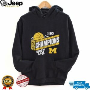 Michigan Wolverines 2025 Big Ten Mens Basketball Tournament Champions shirt4