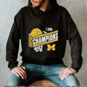 Michigan Wolverines 2025 Big Ten Mens Basketball Tournament Champions shirt5