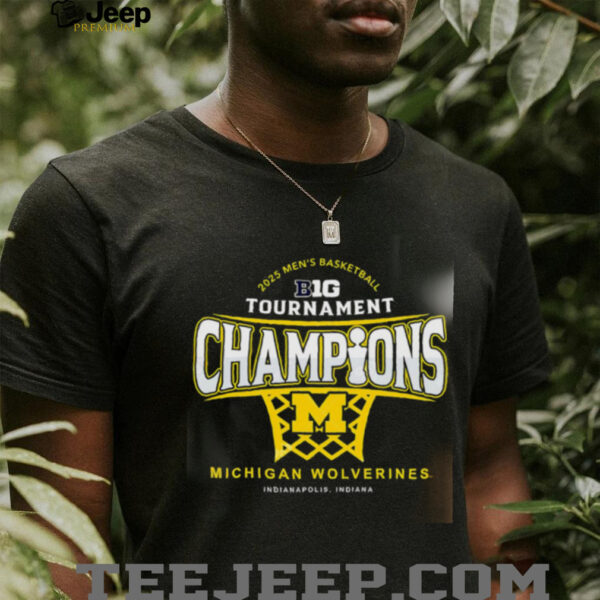 Michigan Wolverines Big Ten Champions 2025 Men’s Basketball Michigan Champs shirt