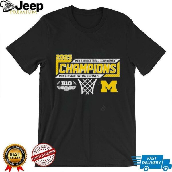 Michigan Wolverines Big Ten Champs 2025 Michigan Men’s Basketball Champions shirt