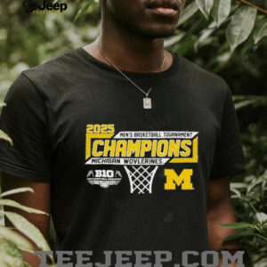 Michigan Wolverines Big Ten Champs 2025 Michigan Mens Basketball Champions shirt3