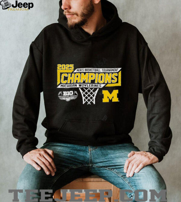 Michigan Wolverines Big Ten Champs 2025 Michigan Men’s Basketball Champions shirt