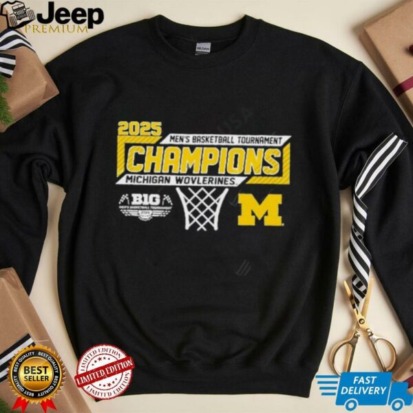 Michigan Wolverines Big Ten Champs 2025 Michigan Men’s Basketball Champions shirt