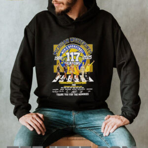 Michigan Wolverines mens basketball 117 season 1908 2025 thank you for the memories unisex t shirt 14