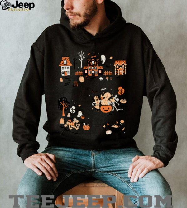 Mickey Mouse and Friends Halloween Village Shirt